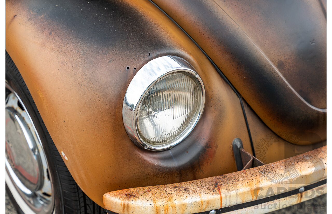 4/1970 Volkswagen 1500 Beetle 2d Sedan Brown 1.5L