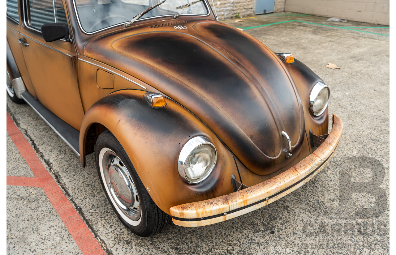 4/1970 Volkswagen 1500 Beetle 2d Sedan Brown 1.5L