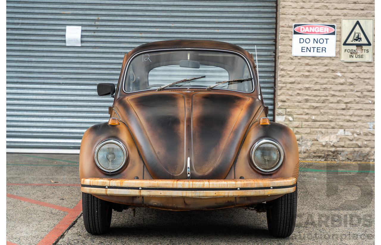 4/1970 Volkswagen 1500 Beetle 2d Sedan Brown 1.5L