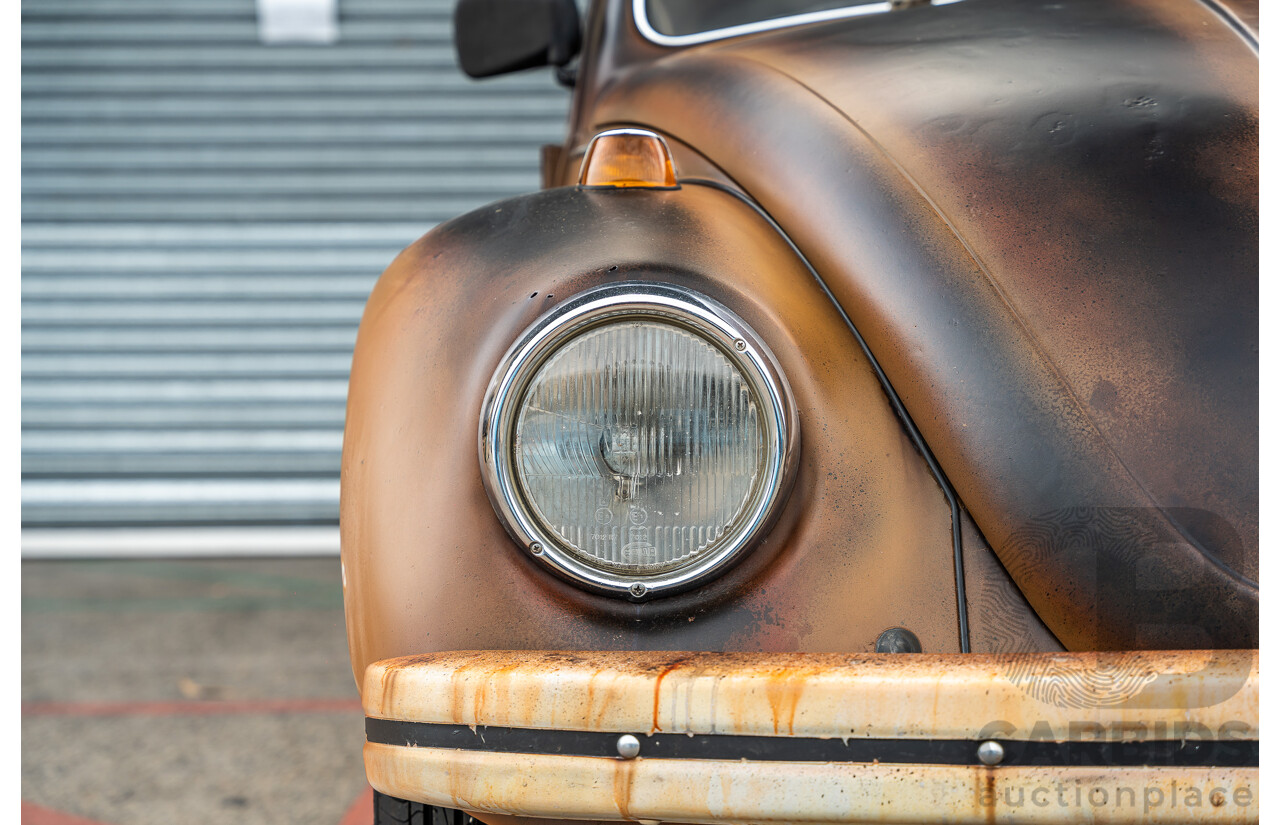 4/1970 Volkswagen 1500 Beetle 2d Sedan Brown 1.5L