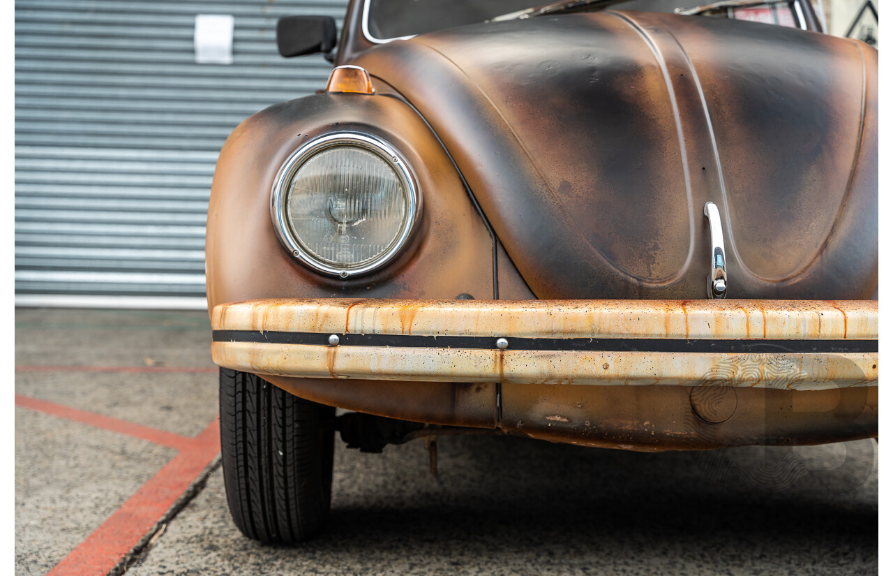 4/1970 Volkswagen 1500 Beetle 2d Sedan Brown 1.5L