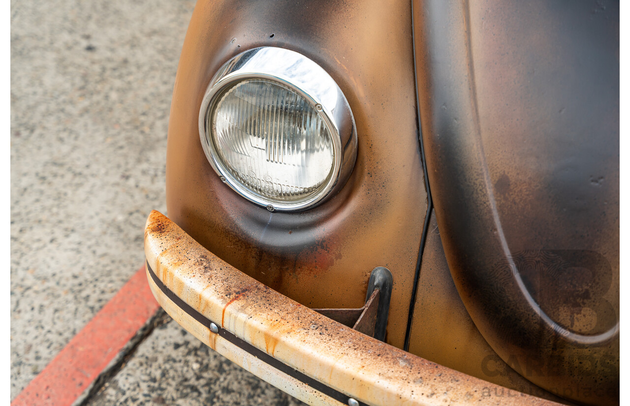 4/1970 Volkswagen 1500 Beetle 2d Sedan Brown 1.5L