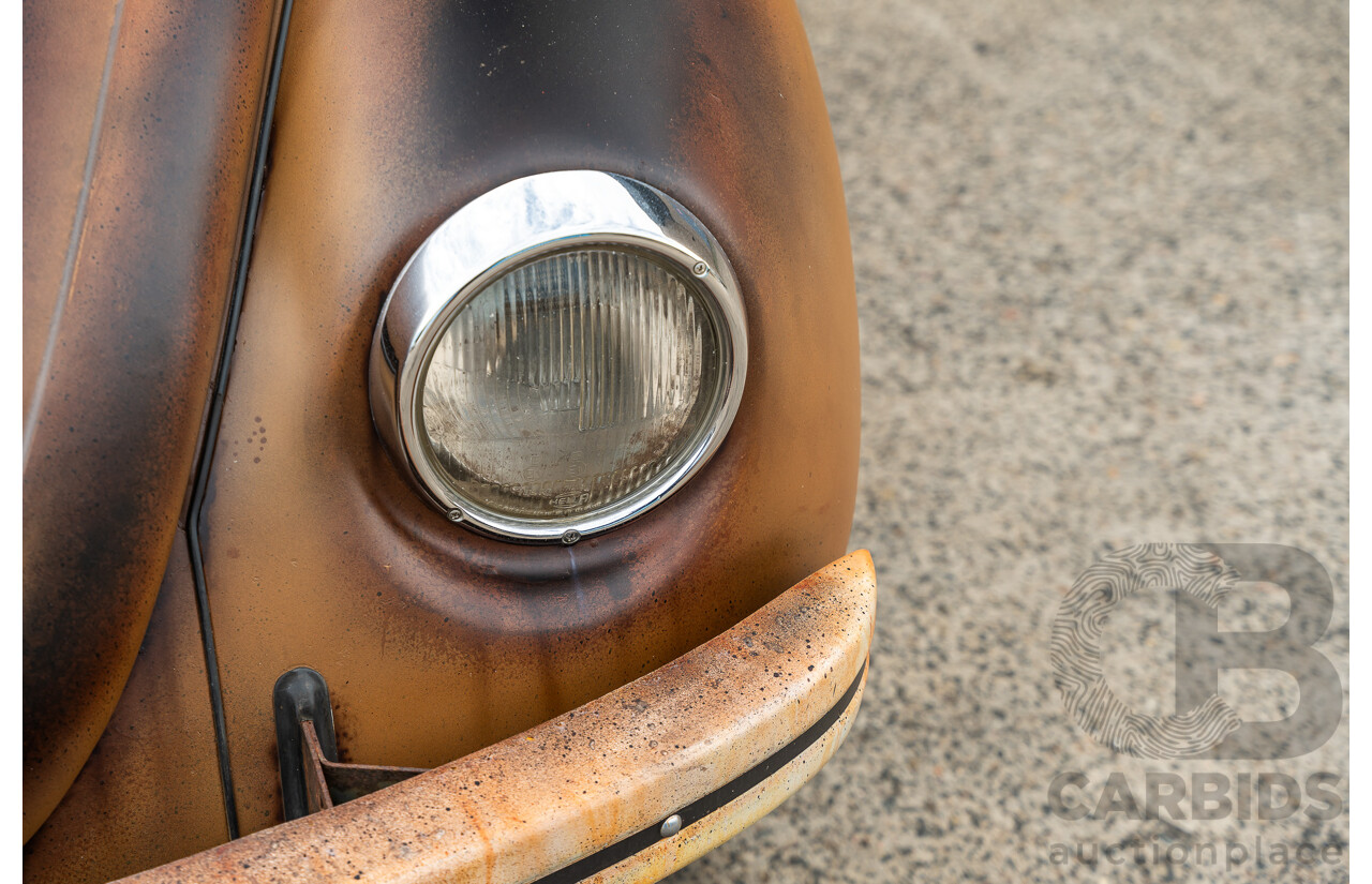 4/1970 Volkswagen 1500 Beetle 2d Sedan Brown 1.5L