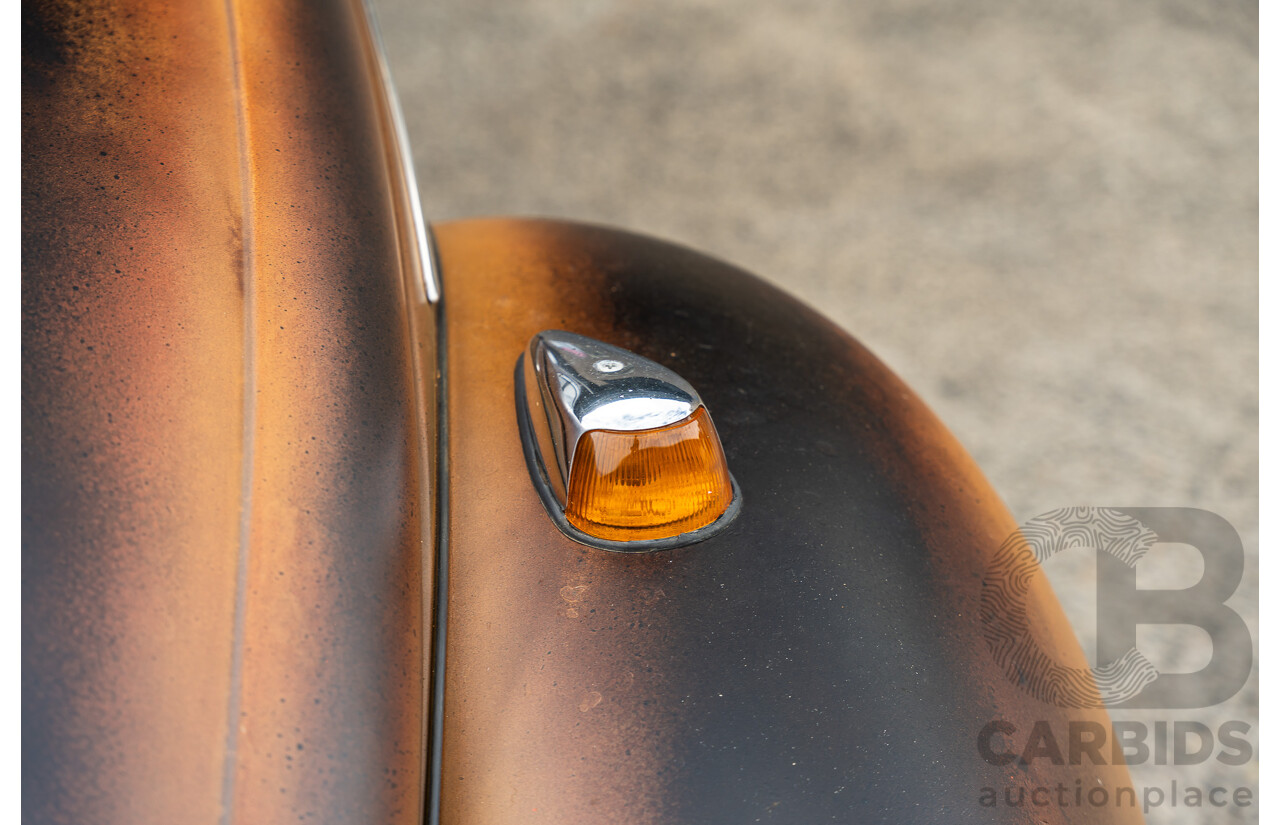 4/1970 Volkswagen 1500 Beetle 2d Sedan Brown 1.5L