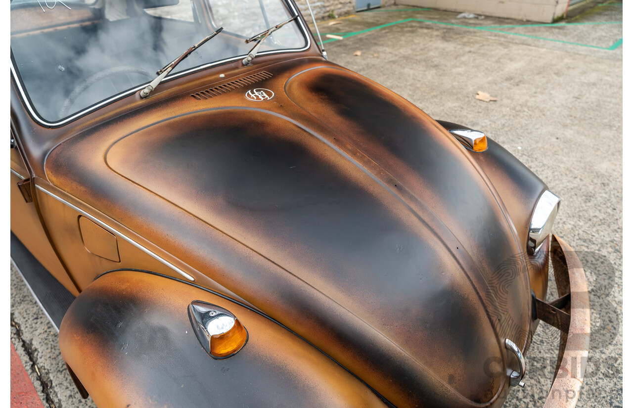 4/1970 Volkswagen 1500 Beetle 2d Sedan Brown 1.5L