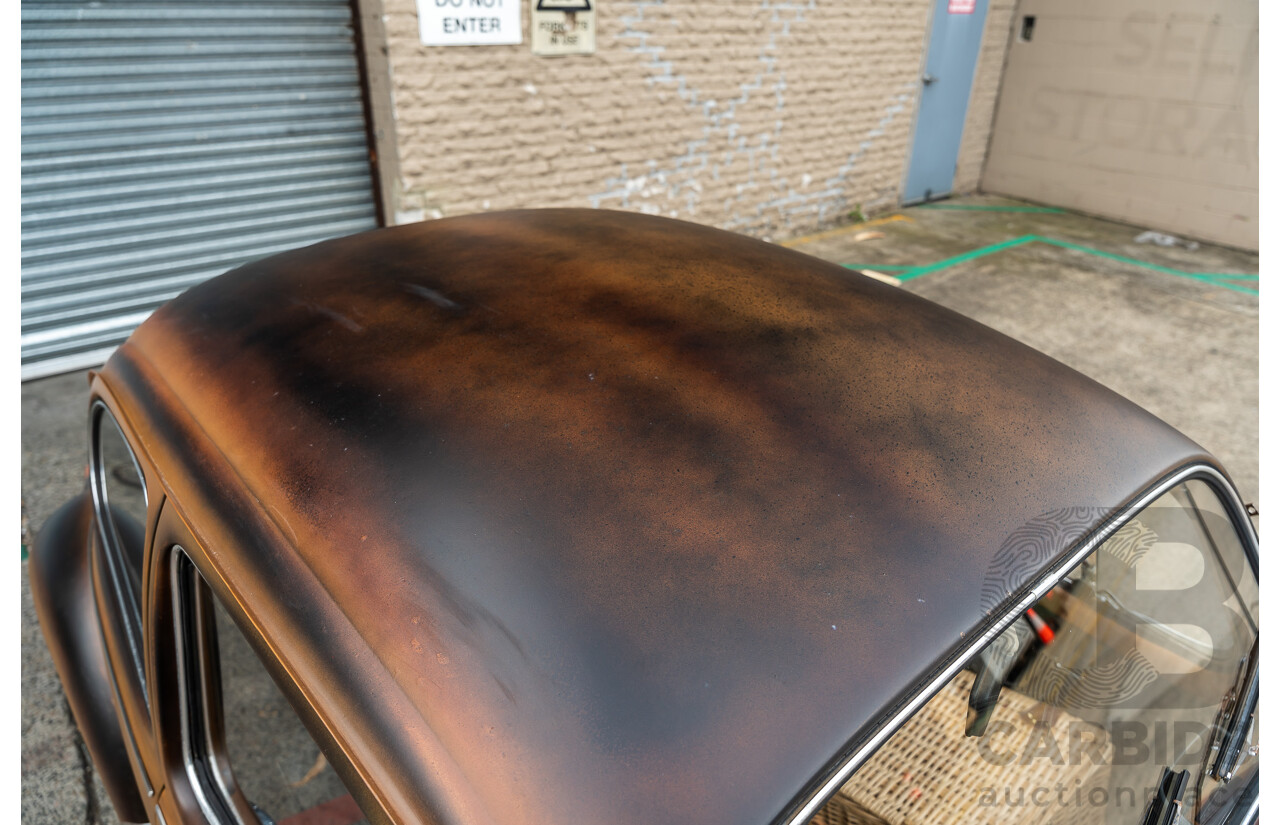 4/1970 Volkswagen 1500 Beetle 2d Sedan Brown 1.5L