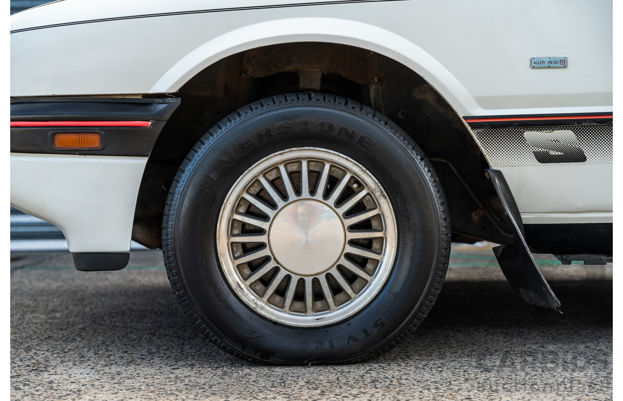 4/1986 Ford Falcon S-Pak XF 4d Sedan Sno White 4.1L