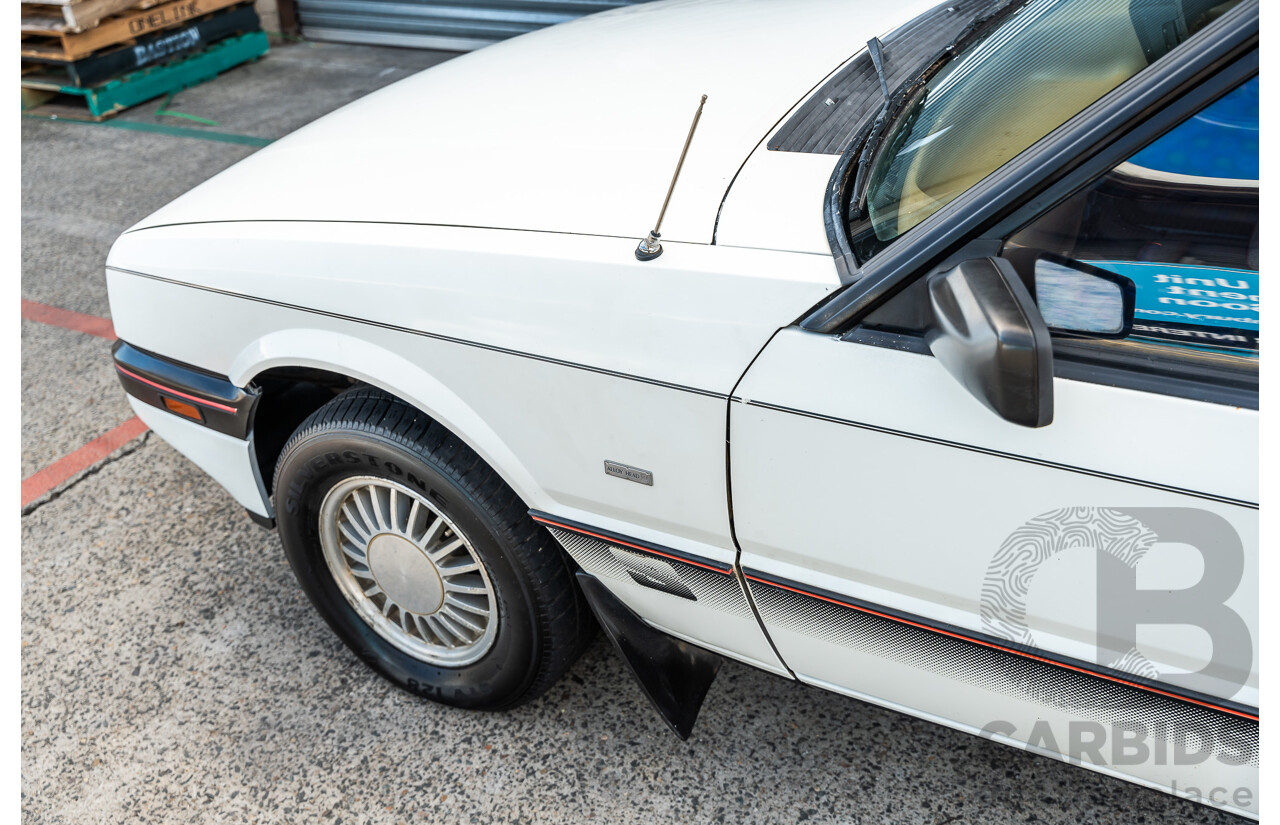 4/1986 Ford Falcon S-Pak XF 4d Sedan Sno White 4.1L