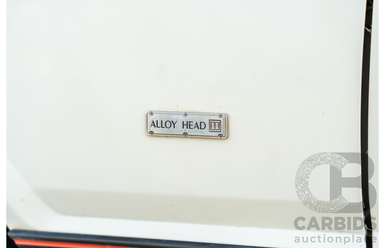 4/1986 Ford Falcon S-Pak XF 4d Sedan Sno White 4.1L