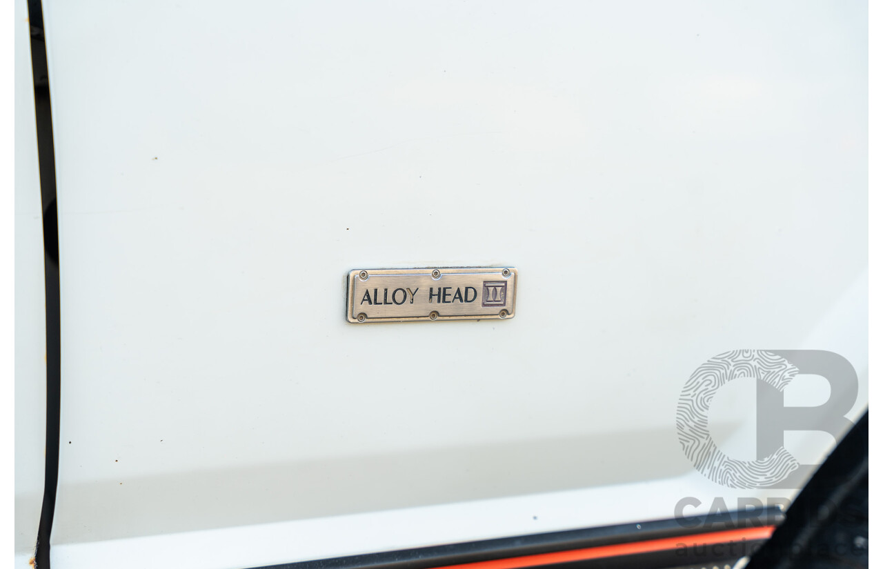 4/1986 Ford Falcon S-Pak XF 4d Sedan Sno White 4.1L