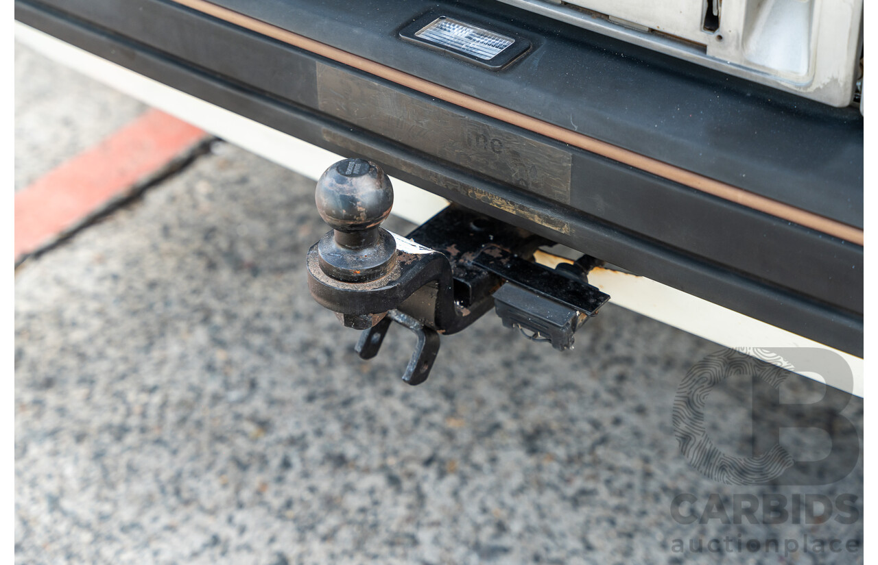 4/1986 Ford Falcon S-Pak XF 4d Sedan Sno White 4.1L