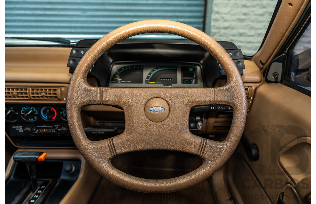 4/1986 Ford Falcon S-Pak XF 4d Sedan Sno White 4.1L