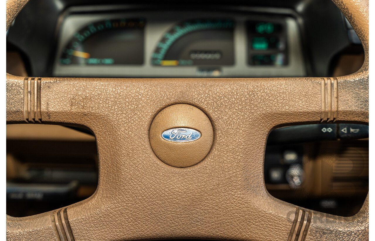 4/1986 Ford Falcon S-Pak XF 4d Sedan Sno White 4.1L