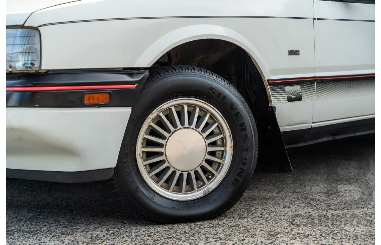 4/1986 Ford Falcon S-Pak XF 4d Sedan Sno White 4.1L