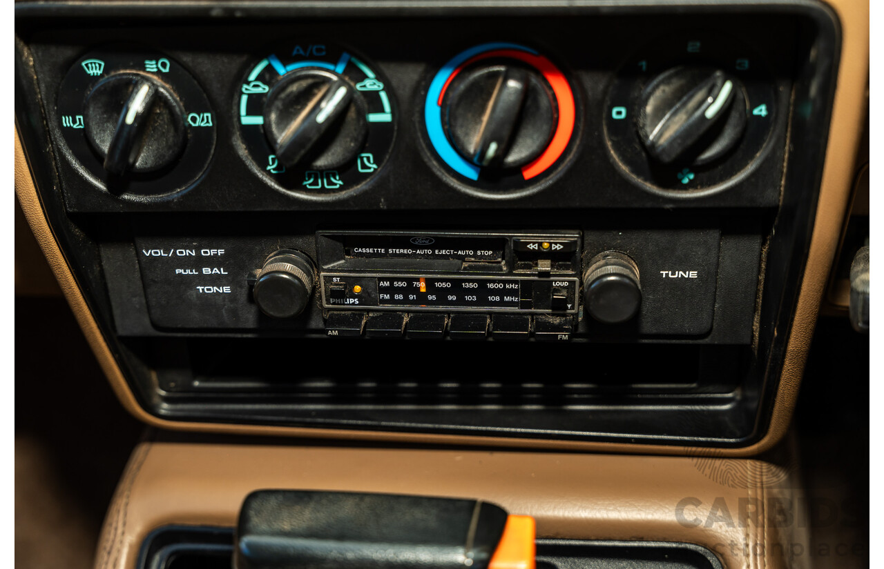 4/1986 Ford Falcon S-Pak XF 4d Sedan Sno White 4.1L