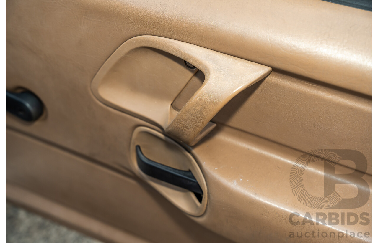 4/1986 Ford Falcon S-Pak XF 4d Sedan Sno White 4.1L