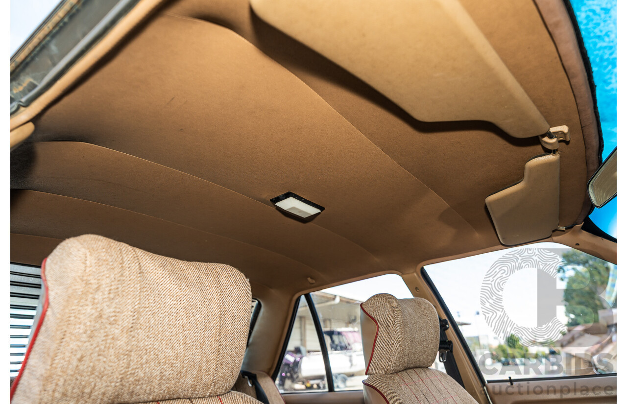 4/1986 Ford Falcon S-Pak XF 4d Sedan Sno White 4.1L