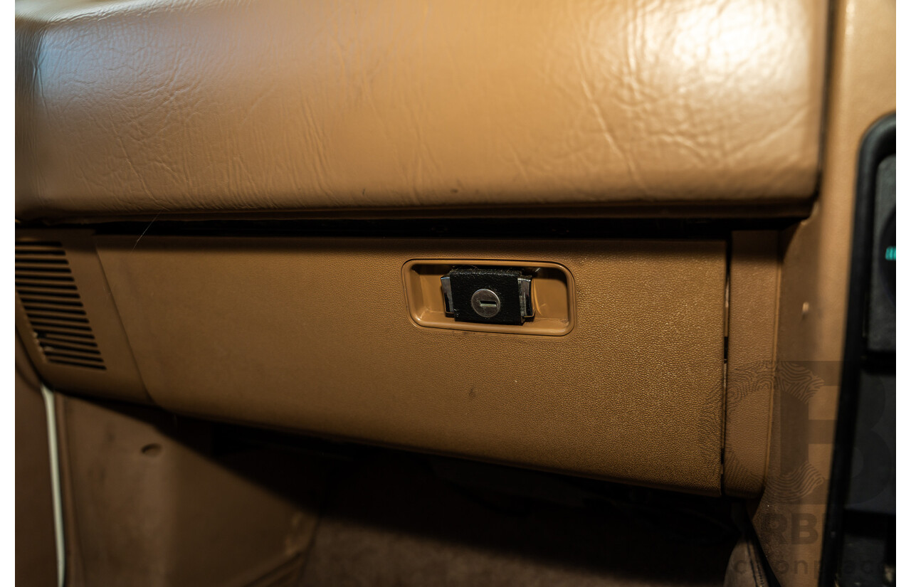 4/1986 Ford Falcon S-Pak XF 4d Sedan Sno White 4.1L