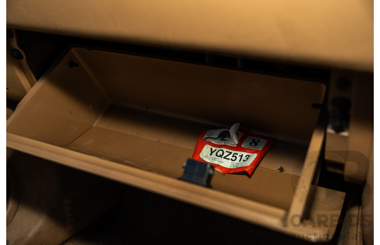 4/1986 Ford Falcon S-Pak XF 4d Sedan Sno White 4.1L