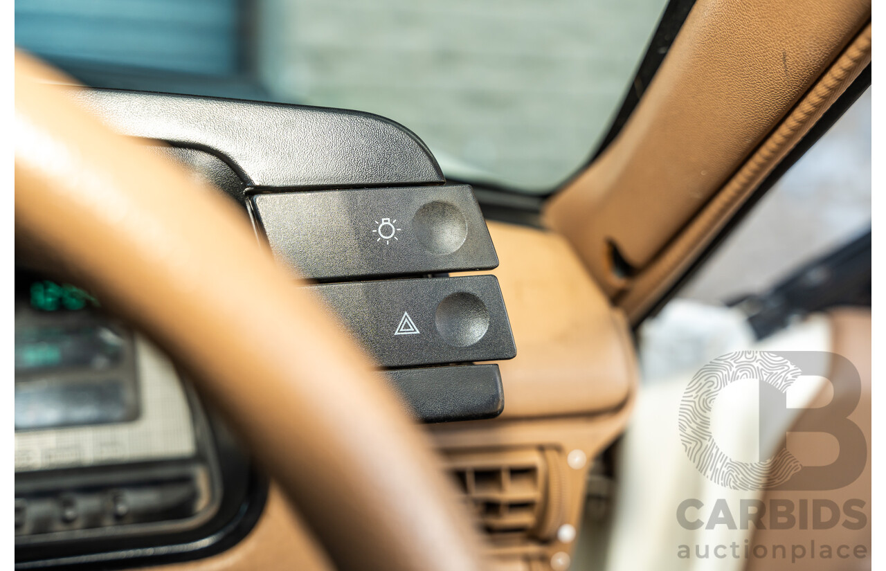 4/1986 Ford Falcon S-Pak XF 4d Sedan Sno White 4.1L