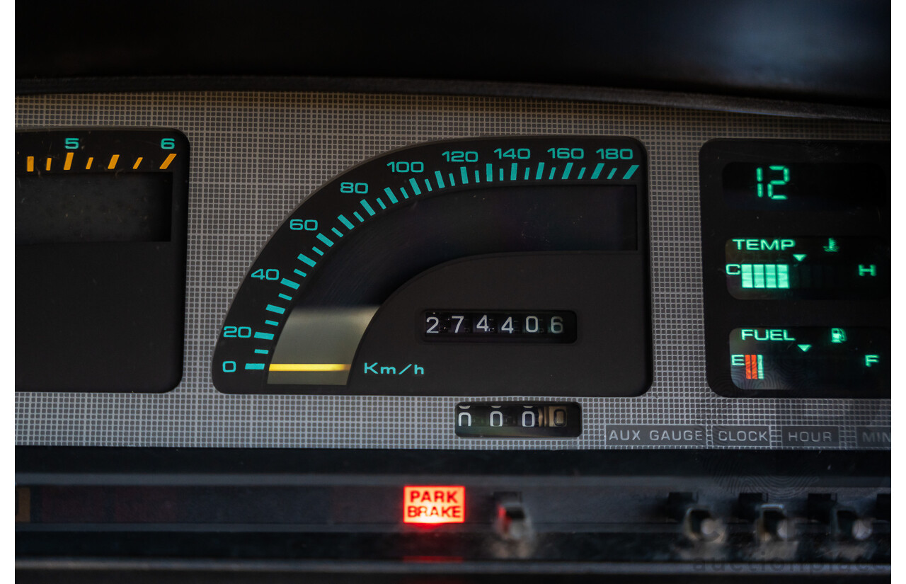 4/1986 Ford Falcon S-Pak XF 4d Sedan Sno White 4.1L