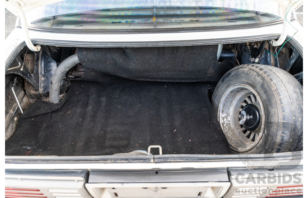 4/1986 Ford Falcon S-Pak XF 4d Sedan Sno White 4.1L