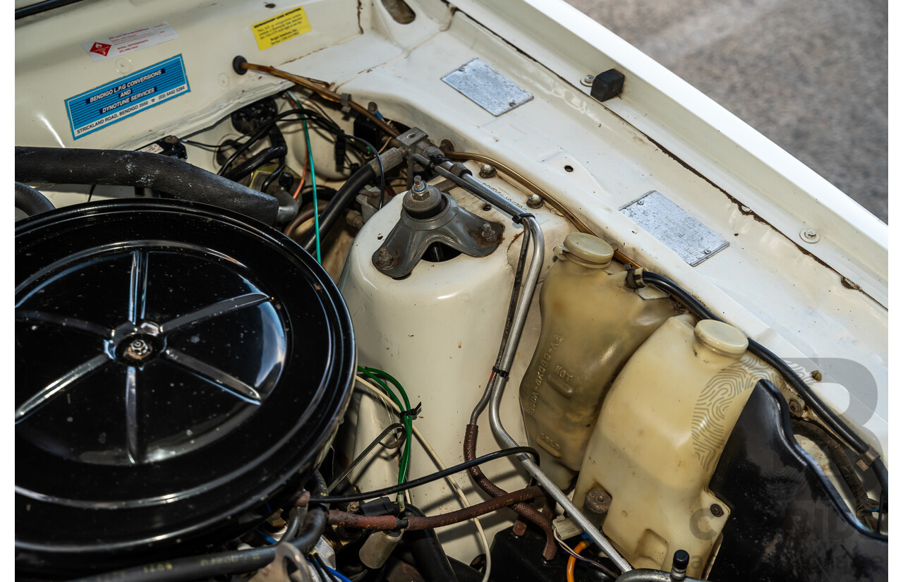 4/1986 Ford Falcon S-Pak XF 4d Sedan Sno White 4.1L