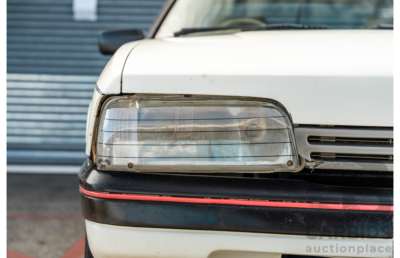 4/1986 Ford Falcon S-Pak XF 4d Sedan Sno White 4.1L