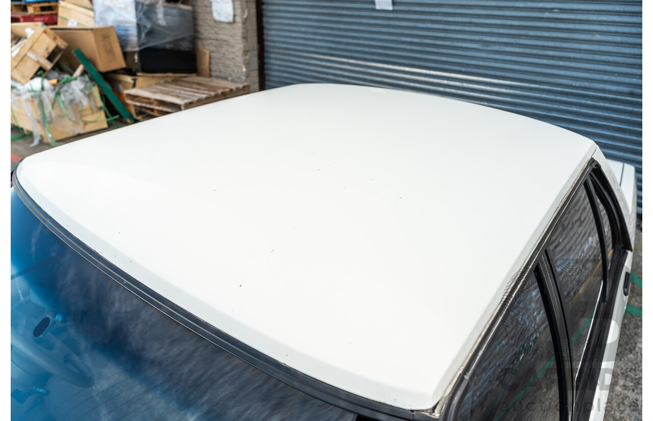 4/1986 Ford Falcon S-Pak XF 4d Sedan Sno White 4.1L