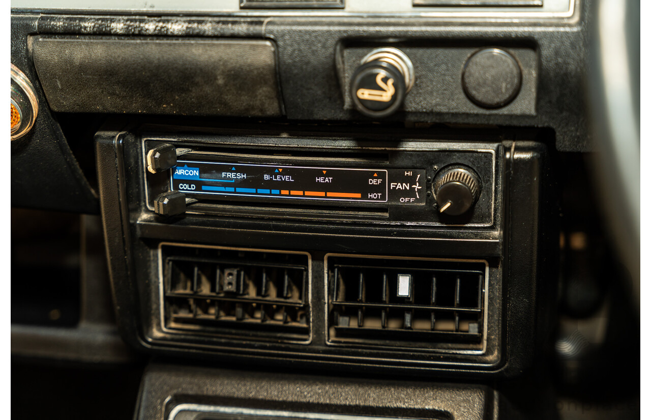 8/1980 Datsun 200b GL 810 4d Wagon Blue 2.0L