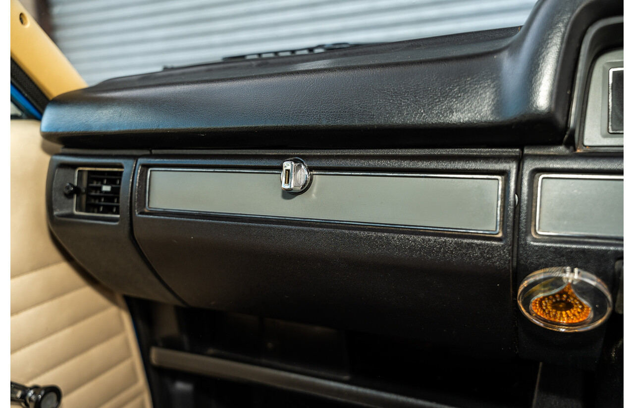 8/1980 Datsun 200b GL 810 4d Wagon Blue 2.0L