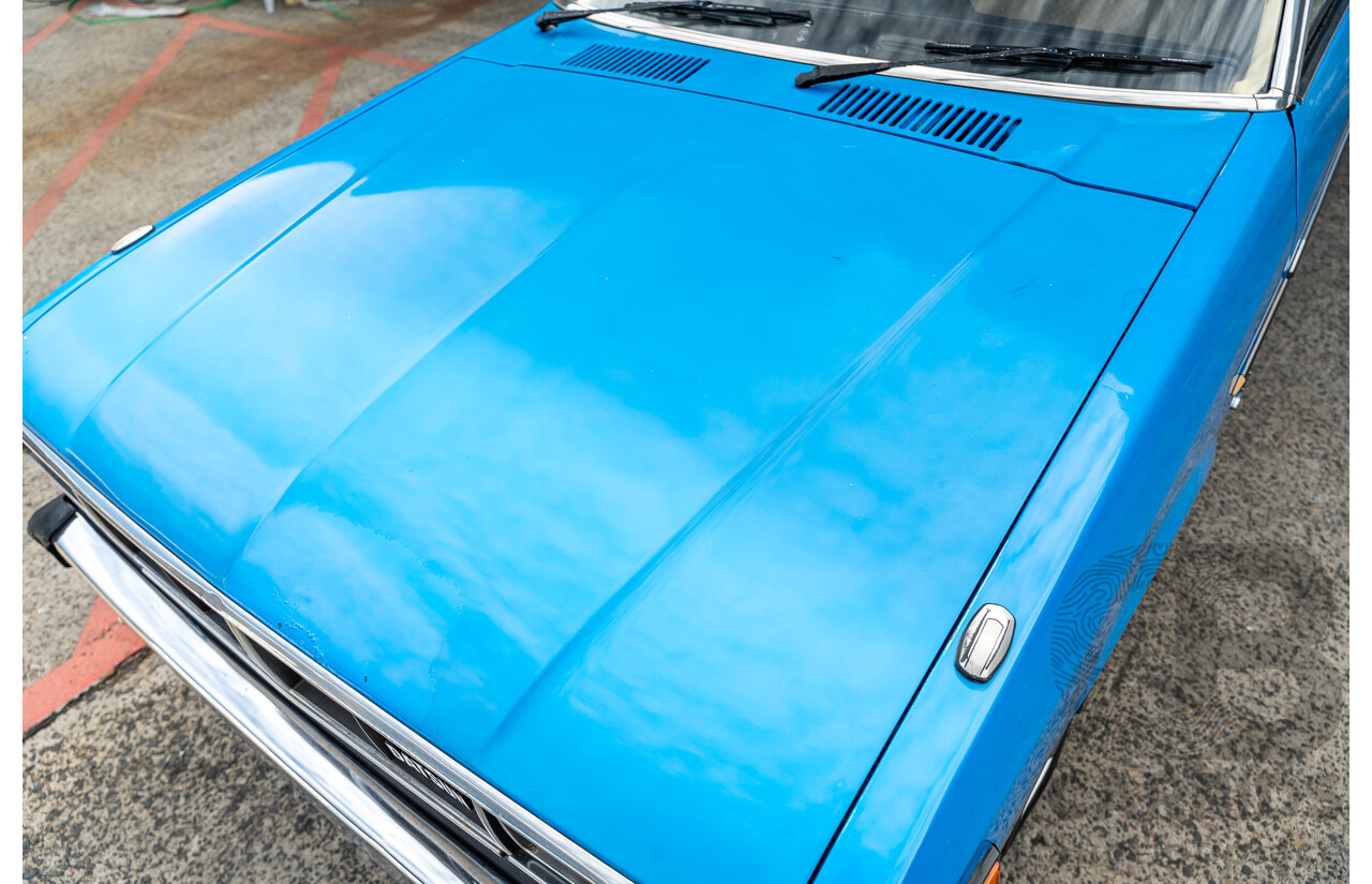8/1980 Datsun 200b GL 810 4d Wagon Blue 2.0L