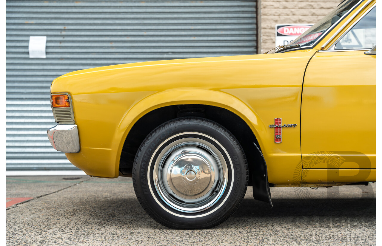 7/1977 Chrysler Galant XL GD 4d Sedan Gold 1.6L