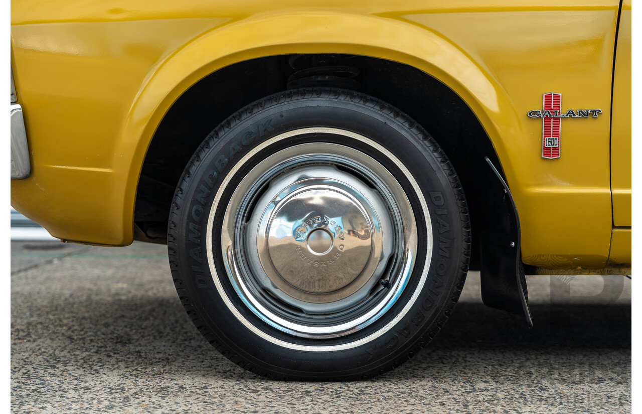 7/1977 Chrysler Galant XL GD 4d Sedan Gold 1.6L