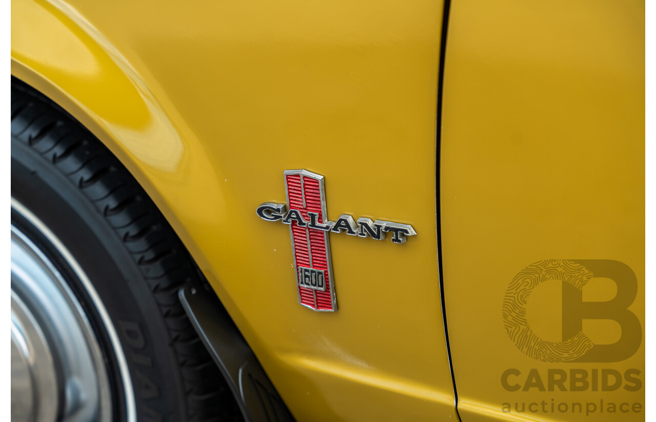 7/1977 Chrysler Galant XL GD 4d Sedan Gold 1.6L