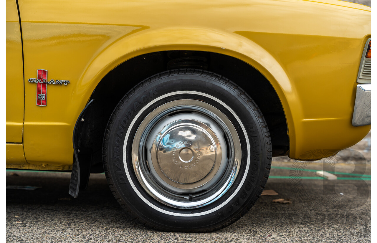 7/1977 Chrysler Galant XL GD 4d Sedan Gold 1.6L