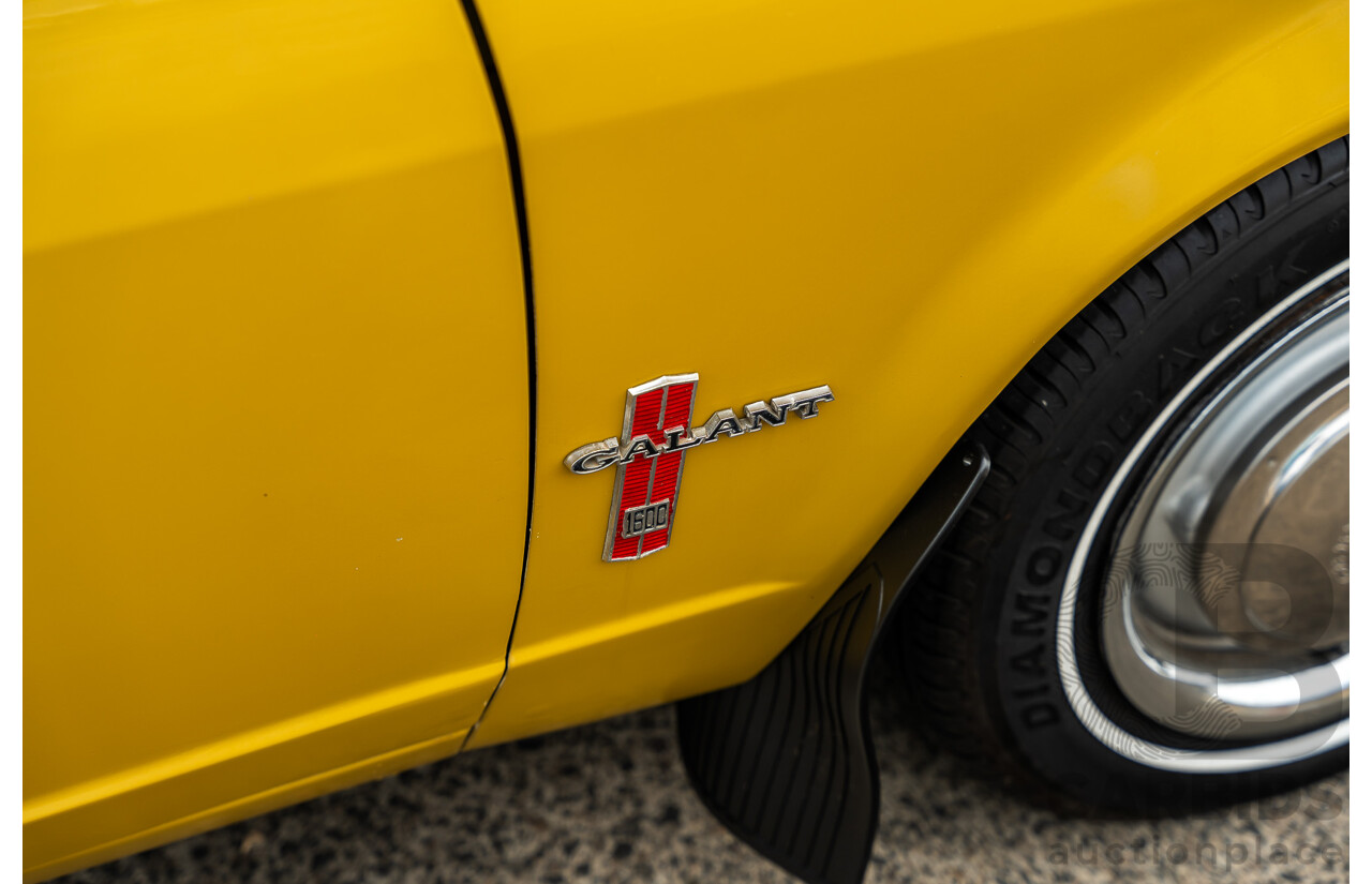 7/1977 Chrysler Galant XL GD 4d Sedan Gold 1.6L