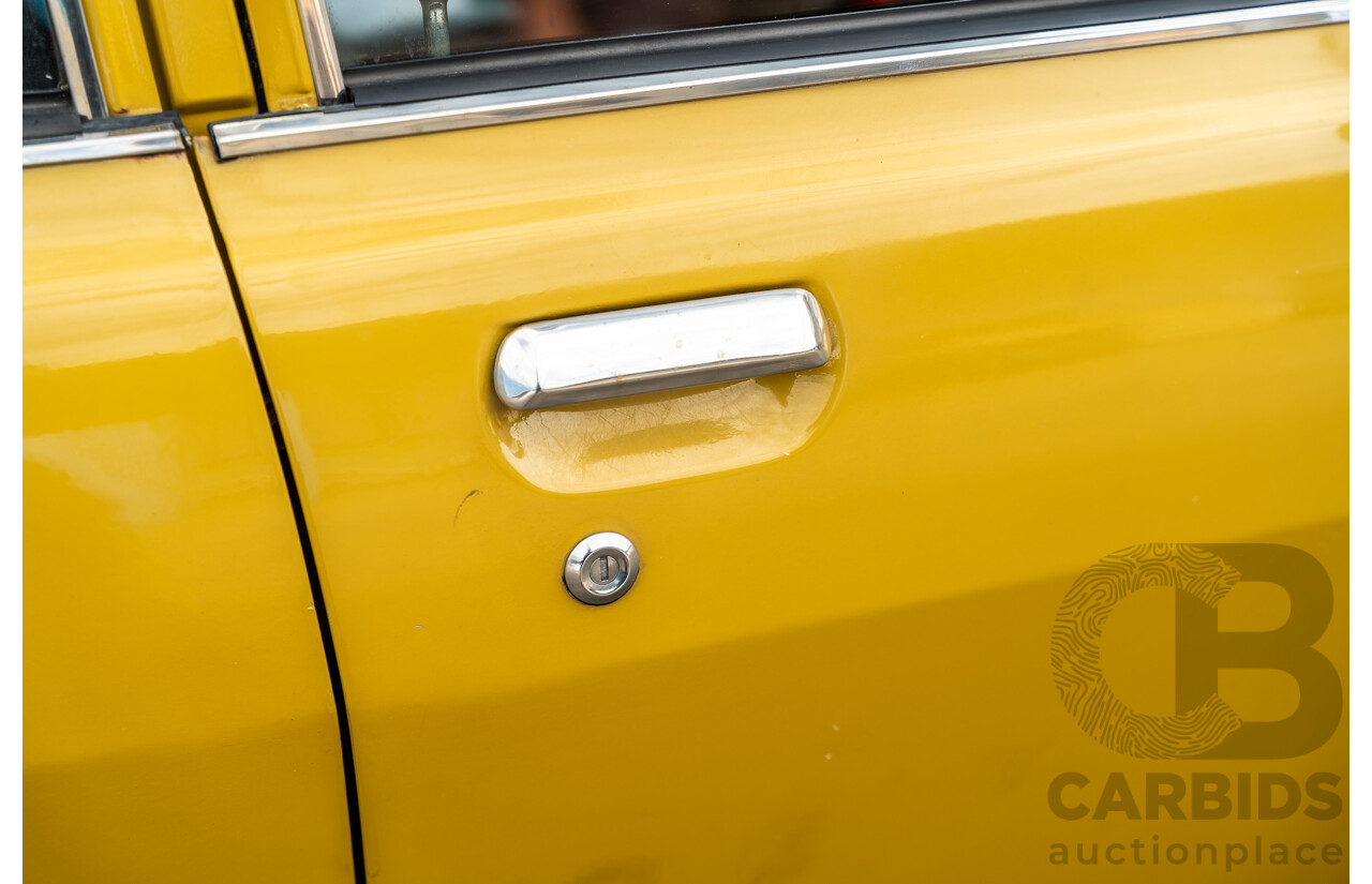 7/1977 Chrysler Galant XL GD 4d Sedan Gold 1.6L