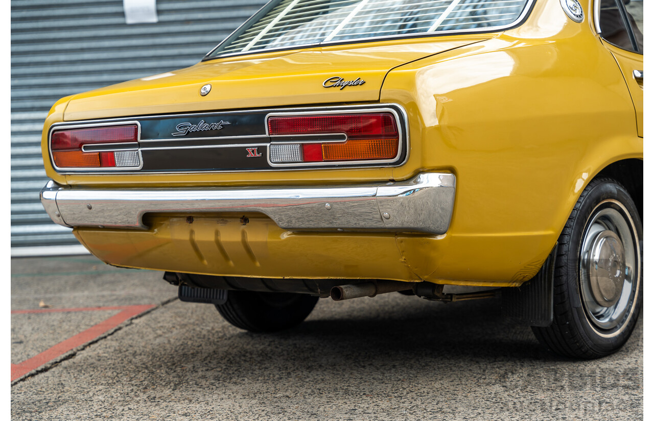 7/1977 Chrysler Galant XL GD 4d Sedan Gold 1.6L