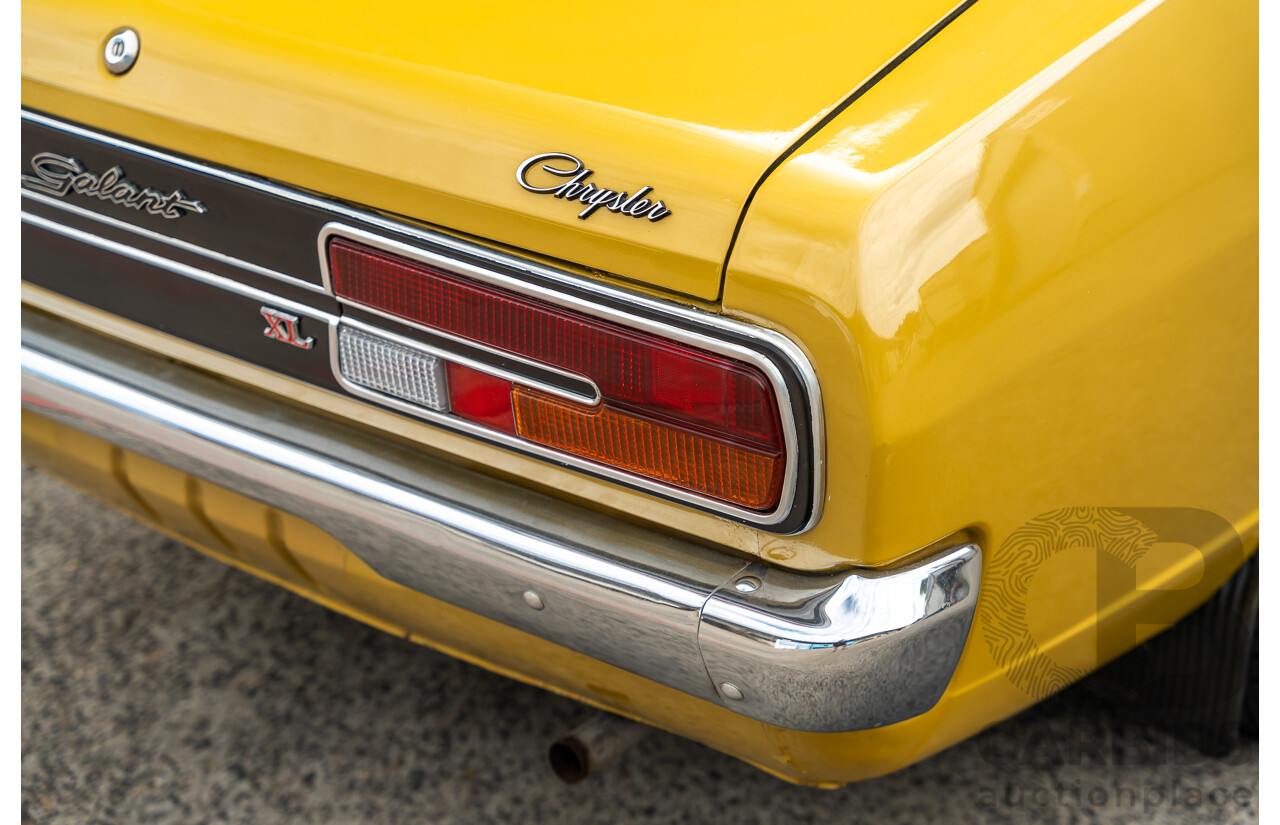 7/1977 Chrysler Galant XL GD 4d Sedan Gold 1.6L