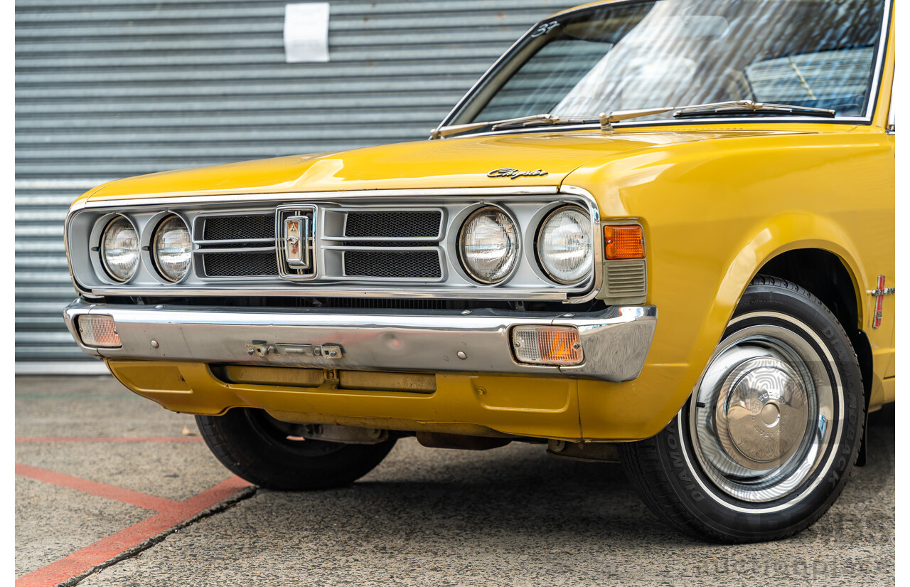 7/1977 Chrysler Galant XL GD 4d Sedan Gold 1.6L