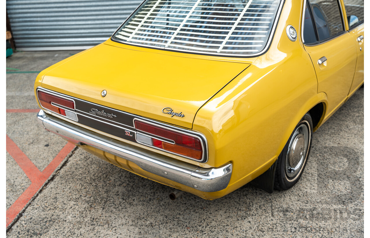 7/1977 Chrysler Galant XL GD 4d Sedan Gold 1.6L