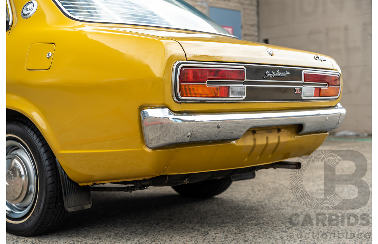 7/1977 Chrysler Galant XL GD 4d Sedan Gold 1.6L