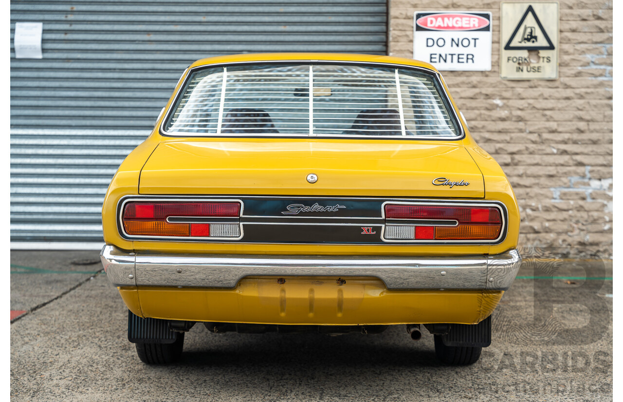 7/1977 Chrysler Galant XL GD 4d Sedan Gold 1.6L
