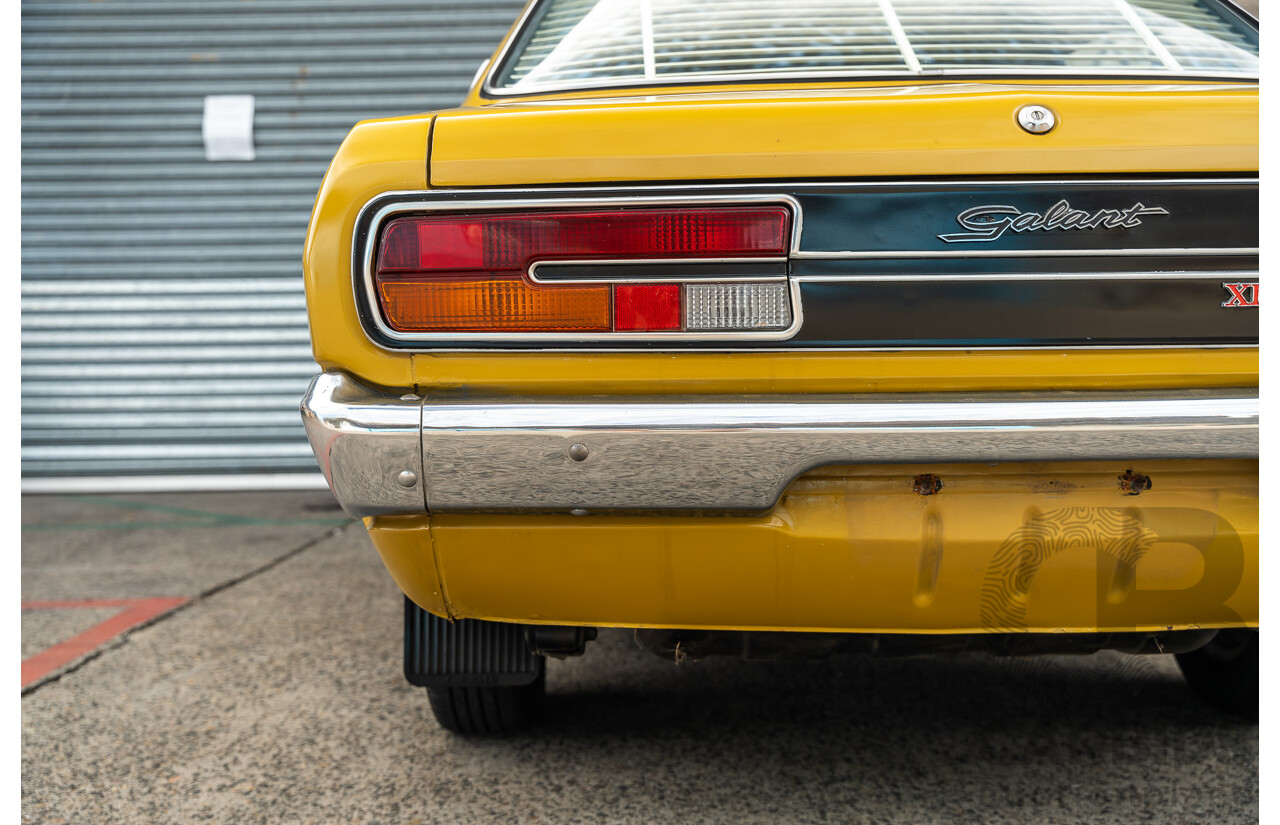 7/1977 Chrysler Galant XL GD 4d Sedan Gold 1.6L