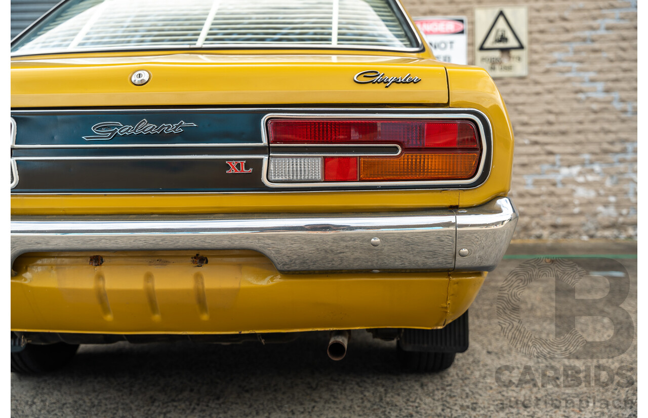 7/1977 Chrysler Galant XL GD 4d Sedan Gold 1.6L