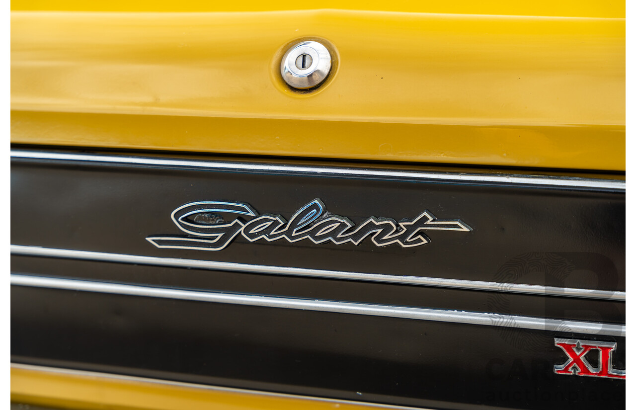 7/1977 Chrysler Galant XL GD 4d Sedan Gold 1.6L