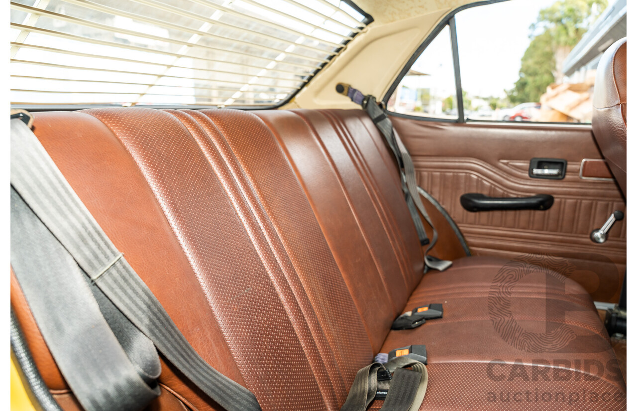 7/1977 Chrysler Galant XL GD 4d Sedan Gold 1.6L