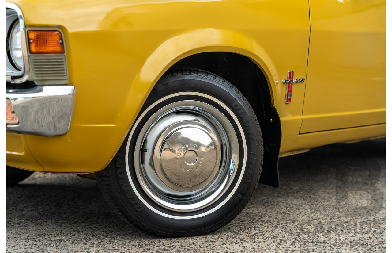 7/1977 Chrysler Galant XL GD 4d Sedan Gold 1.6L