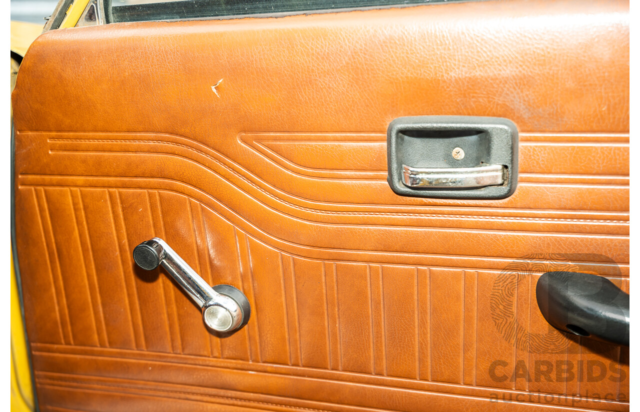 7/1977 Chrysler Galant XL GD 4d Sedan Gold 1.6L